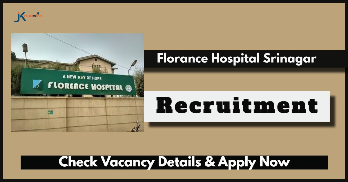 Florance Hospital Srinagar Jobs 2024