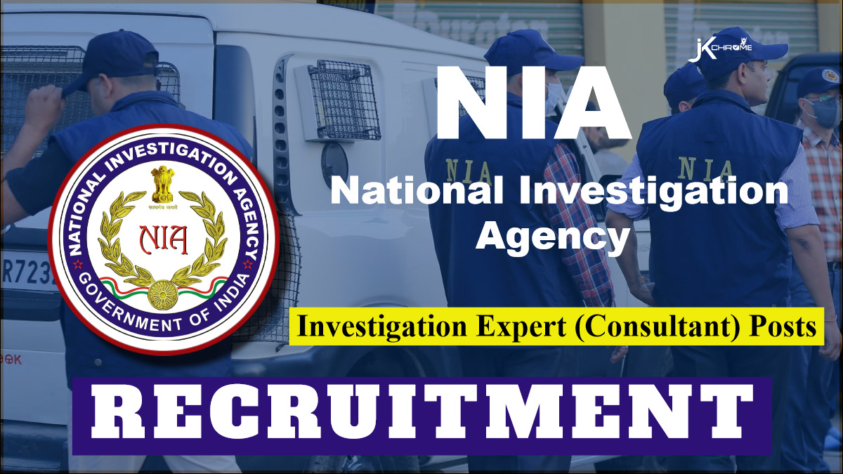 NIA Recruitment 2024: Notification Out, Check Posts, Qualification, Age and Walk-in-Interview Details