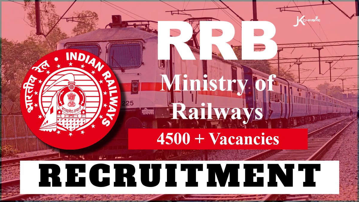 Ministry of Railways Recruitment 2024: Apply for 4500+ Vacancies, Check Details and Eligibility Here