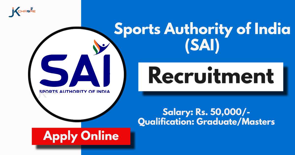 SAI Young Professional Recruitment 2024: How to Apply | Monthly Salary: 50,000