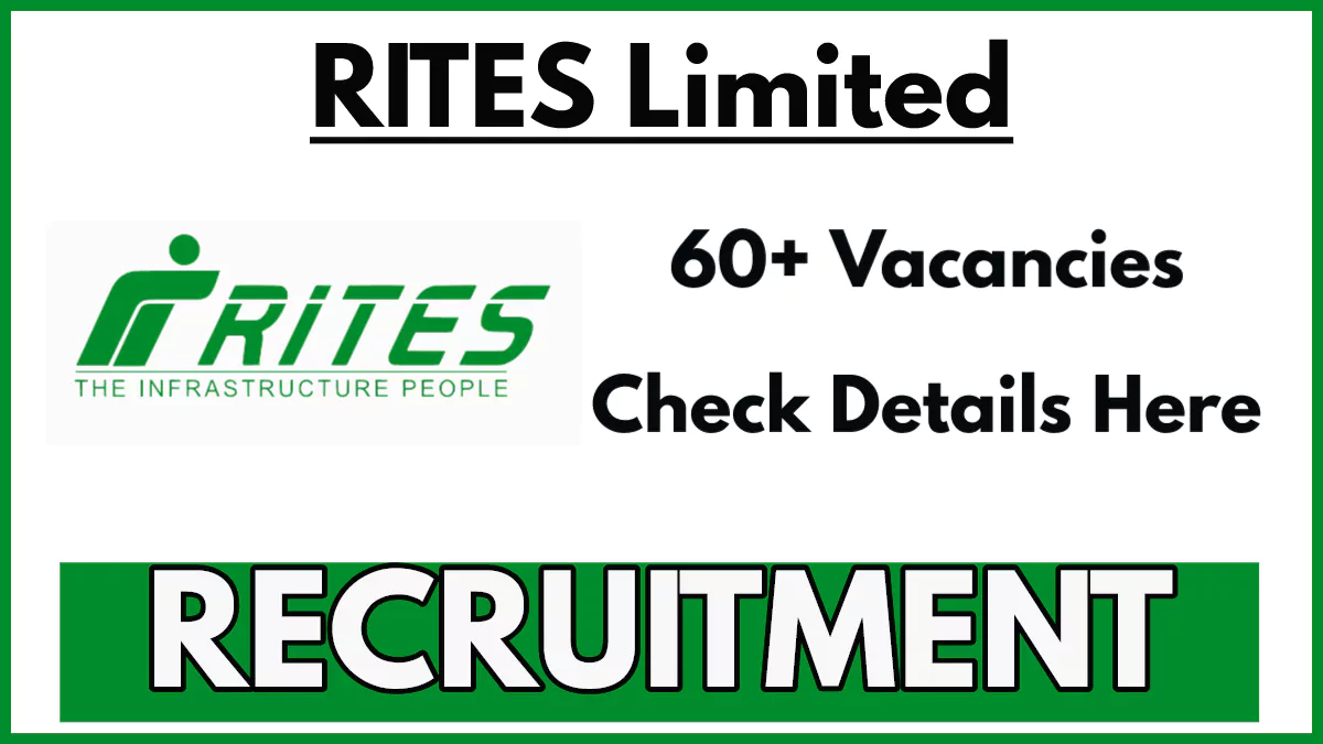 RITES Recruitment 2024 PDF, Apply For Individual Consultant Positions ...