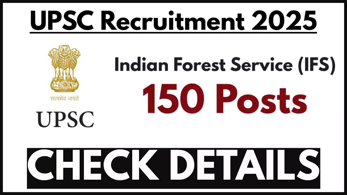 UPSC Forest Service Exam Notification 2025 Out, Check Details and Direct Link to Apply UPSC Forest Service Exam Notification 2025 Out At upsc.gov.in, Check Details And Direct Link To Apply